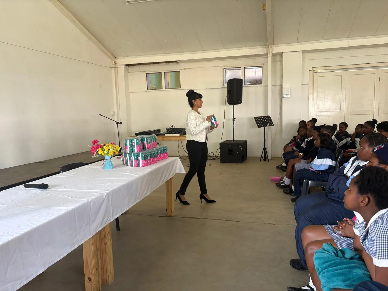 Dignity, Health, And Hope: Gratton Welcomes Sanitary Pad Donation And Hygiene Workshop